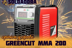Greencut MMA 200 – El mejor soldador Inverter barato del 2024