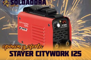 Soldador inverter Stayer Citywork 125 | Análisis completo